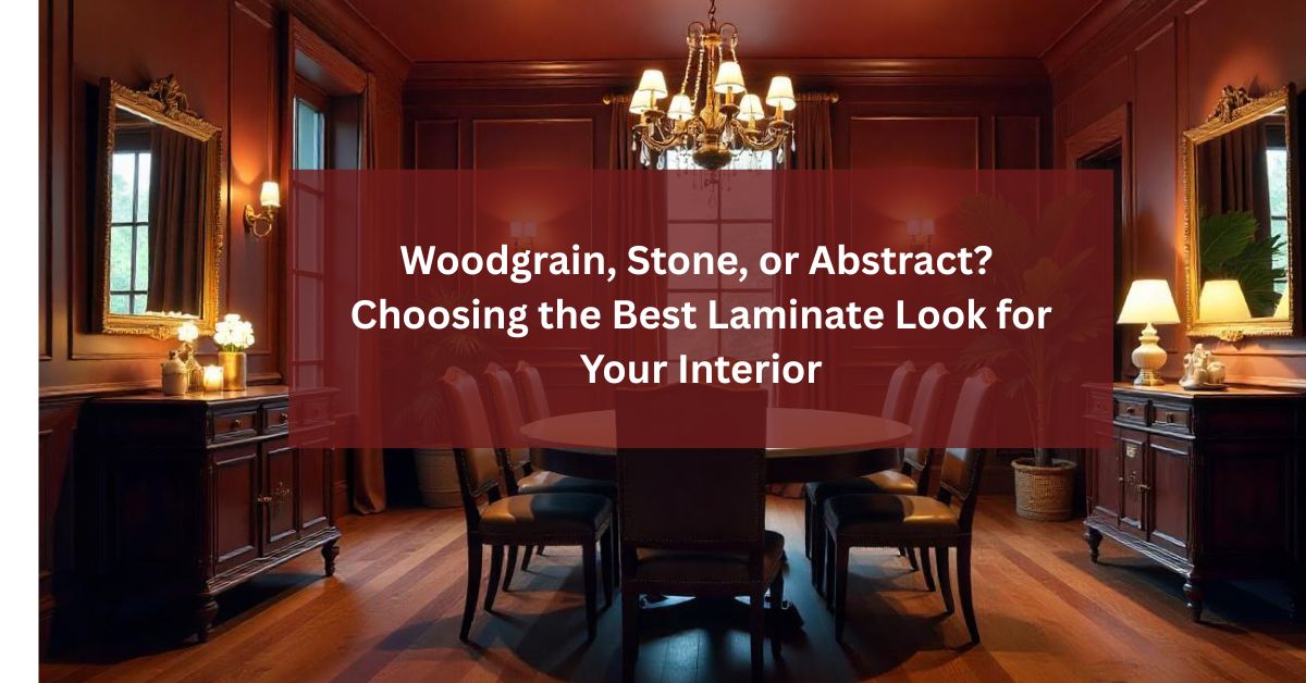 Woodgrain, Stone, or Abstract? Choosing the Best Laminate Look for Your Interior