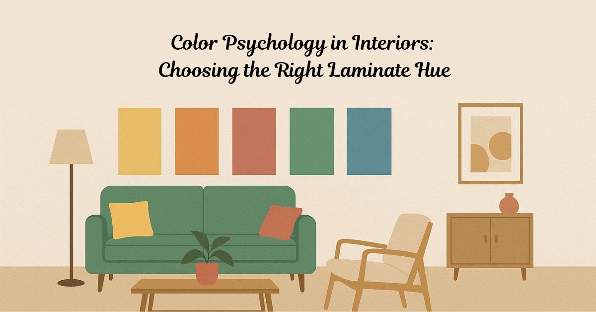 Color Psychology in Interiors: Choosing the Right Laminate Hue