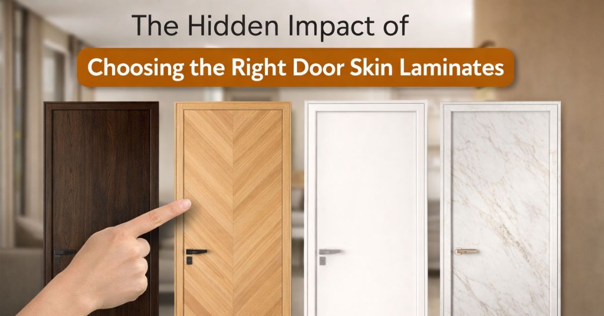 The Hidden Impact of Choosing the Right Door Skin Laminates