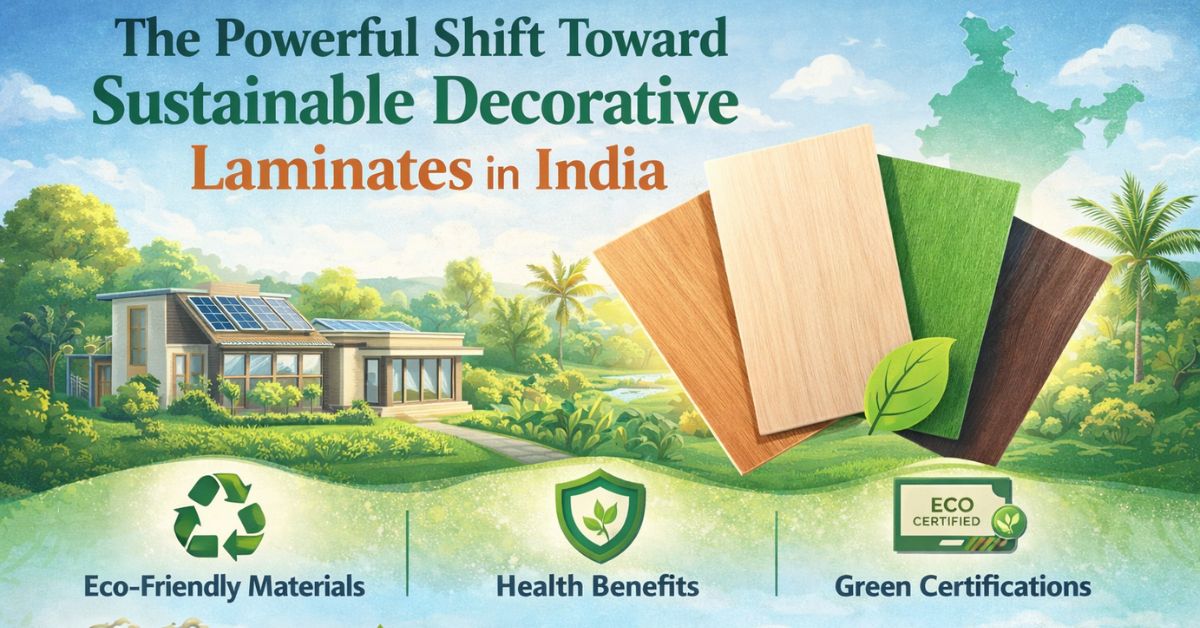 The Powerful Shift Toward Sustainable Decorative Laminates in India