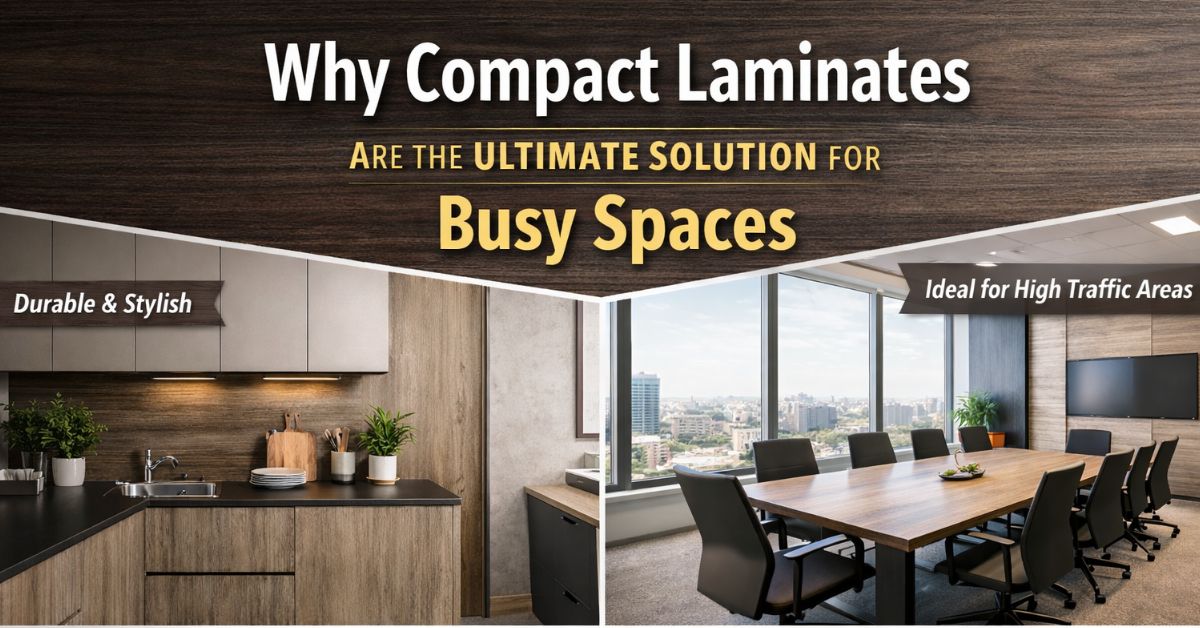 Why Compact Laminates Are the Ultimate Solution for Busy Spaces