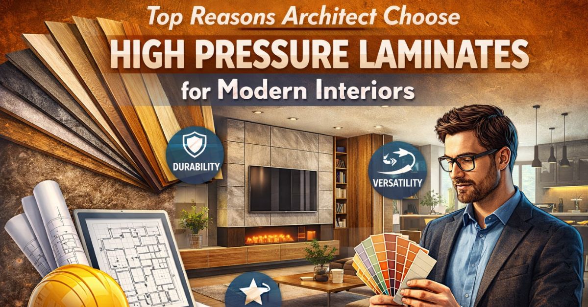 Top Reasons Architects Choose High Pressure Laminates for Modern Interiors