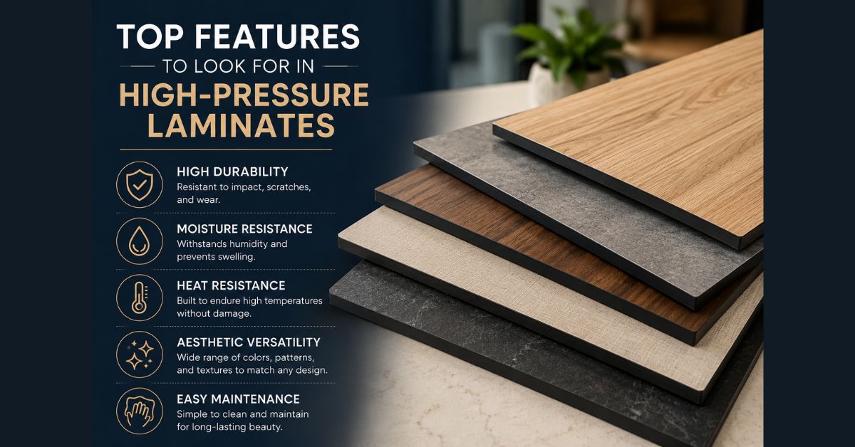 Top Features to Look for in High-Pressure Laminates
