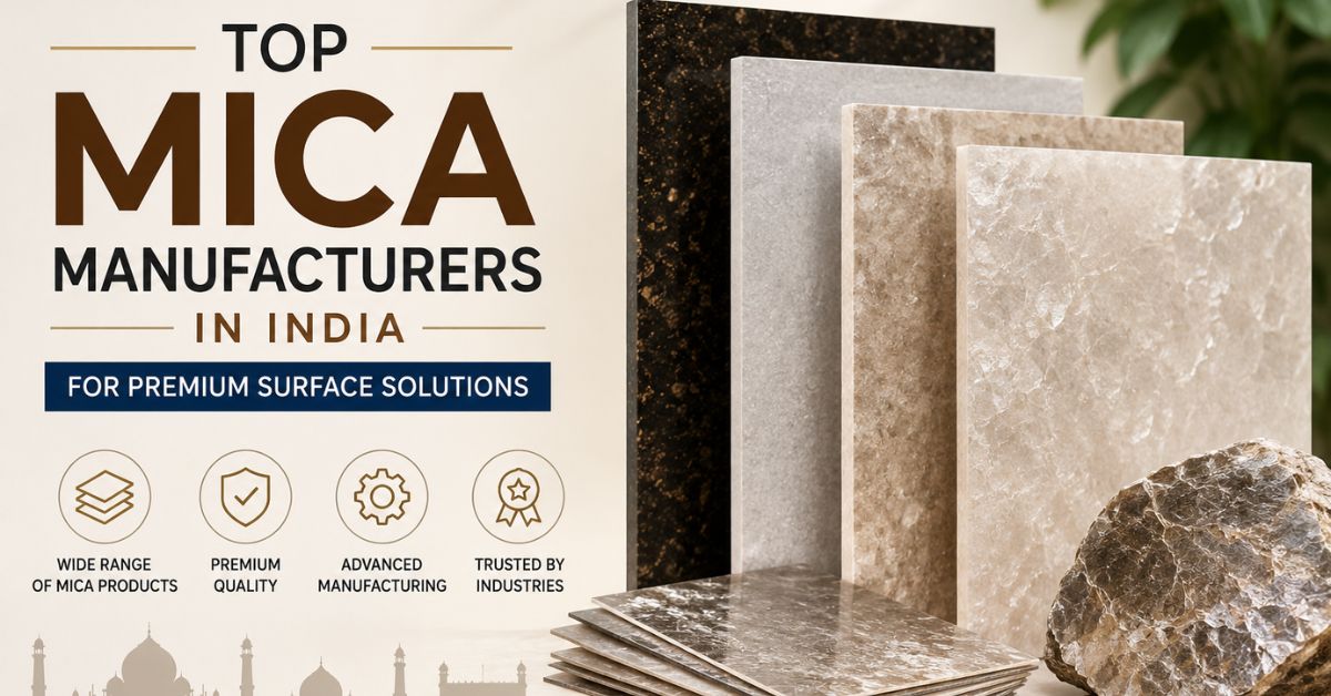 Top Mica Manufacturers in India for Premium Surface Solutions
