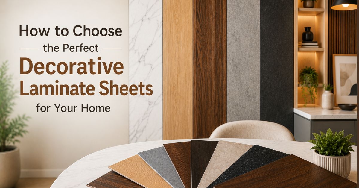 How to Choose the Perfect Decorative Laminate Sheets for Your Home