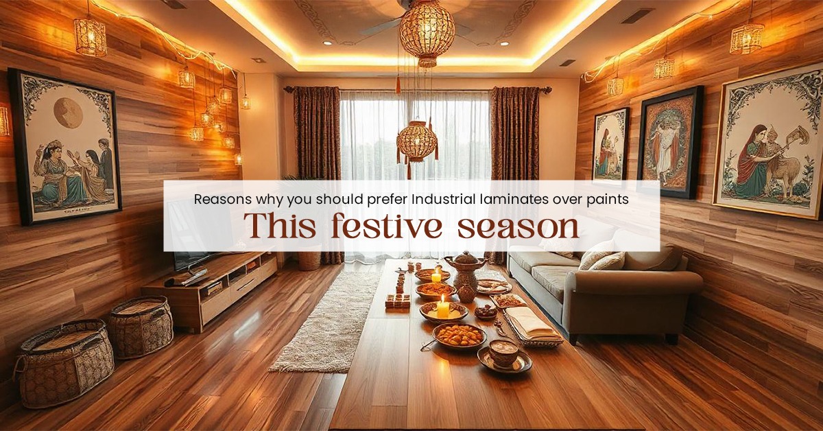 Reasons why you should prefer Industrial laminates over paints this festive season