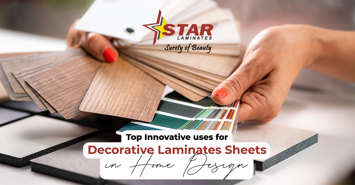 Top innovative uses for decorative laminates sheets in home design