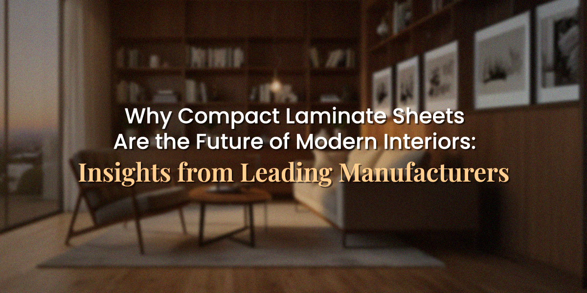 Why Compact Laminate Sheets Are the Future of Modern Interiors: Insights from Leading Manufacturers