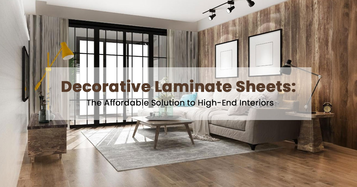 Decorative Laminate Sheets: The Affordable Solution to High-End Interiors